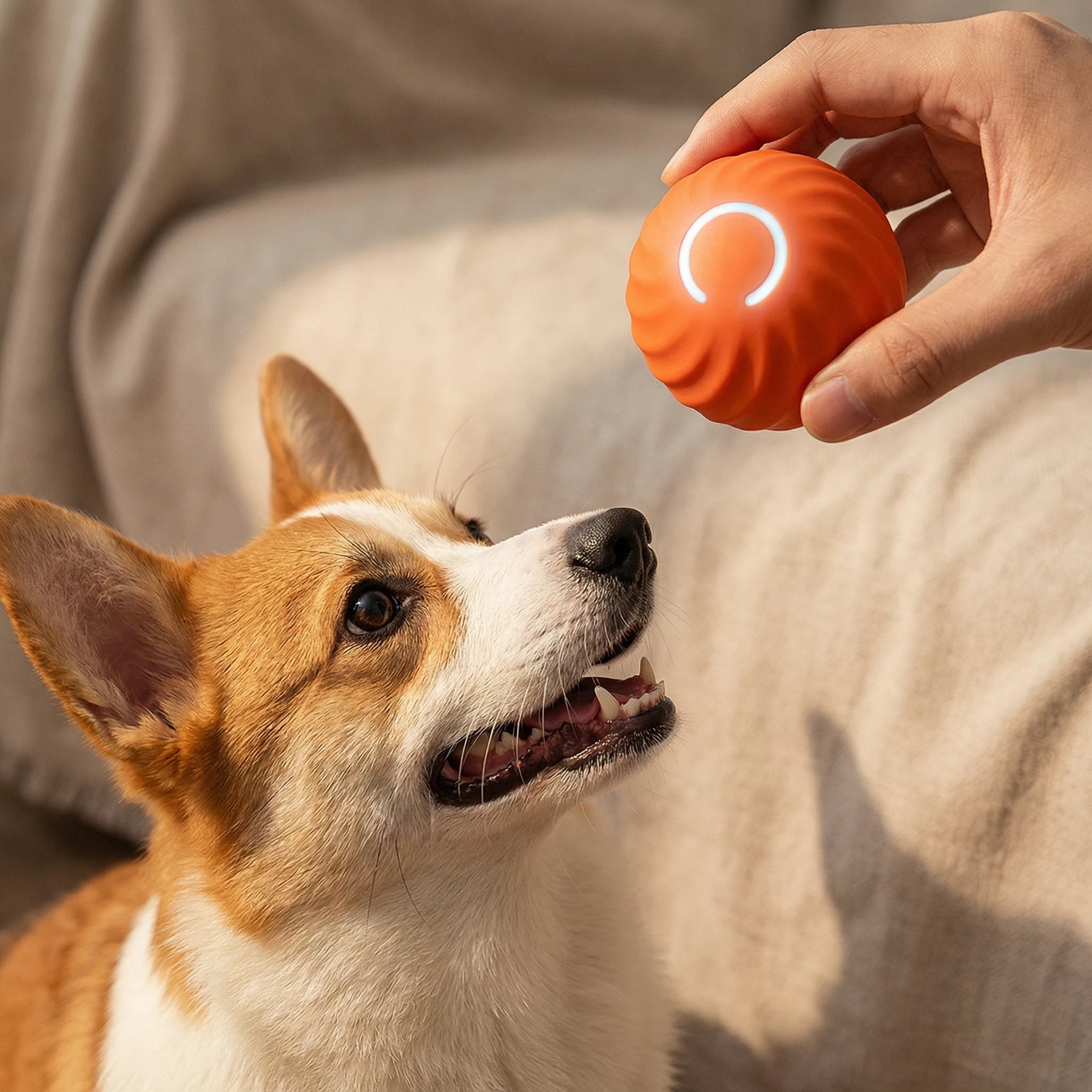 Mouvi’Balle Active™ - Balle intelligente pour chiens
