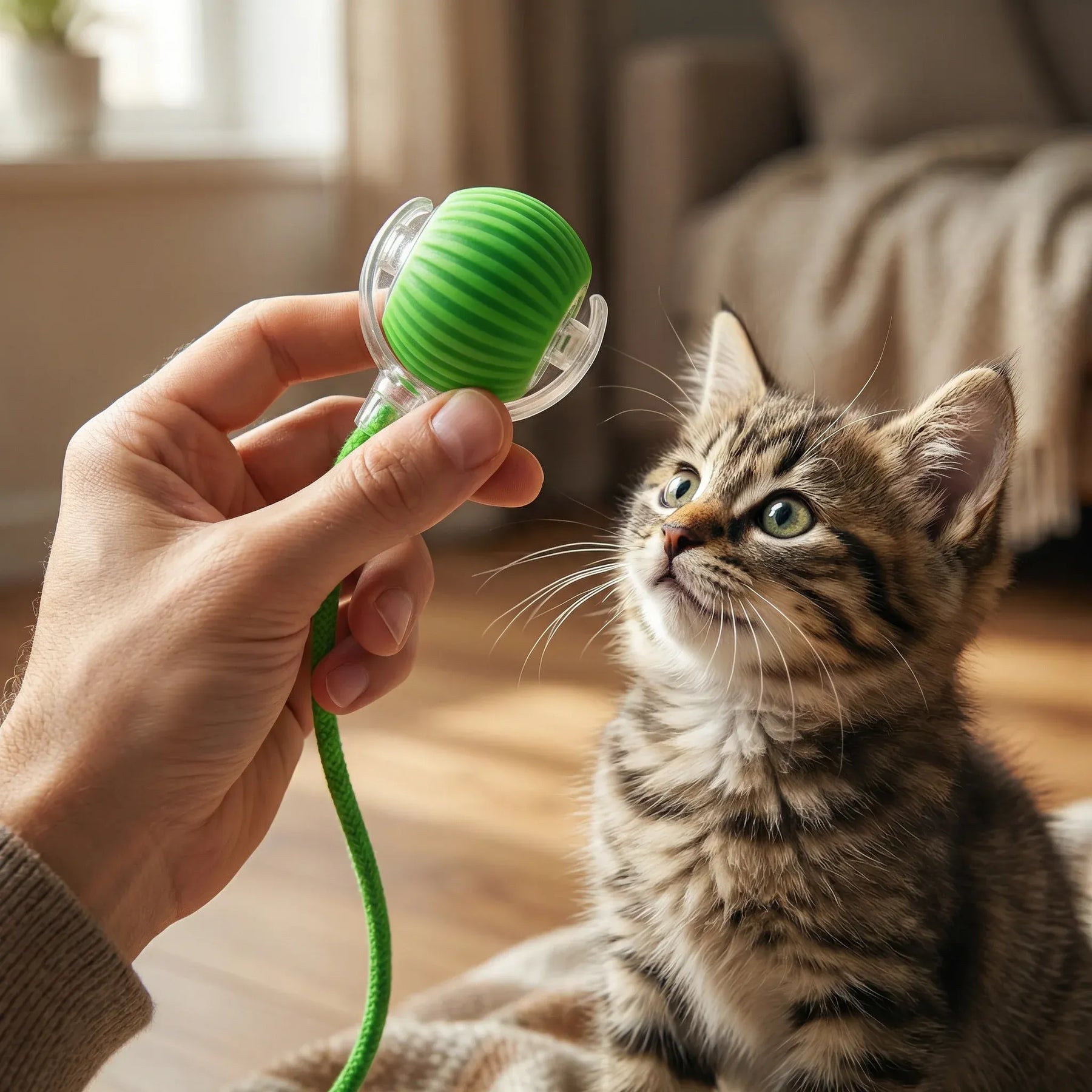 Éveil™ — Balle Interactive de Stimulation Douce